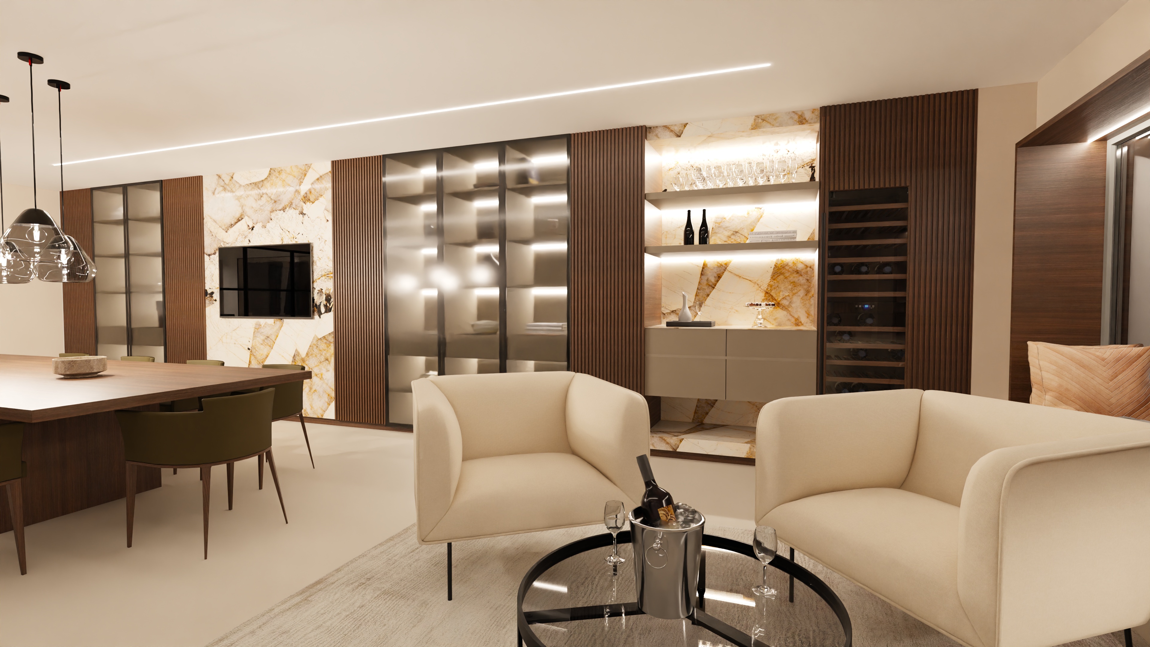 Salón Comedor Armonioso